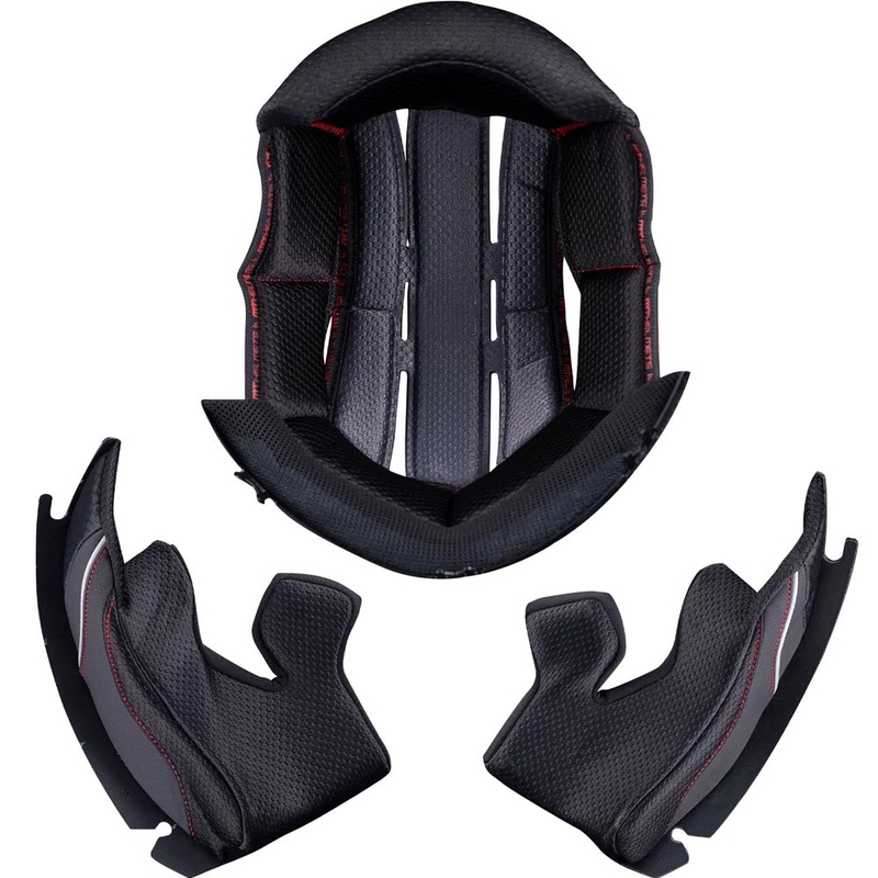 Wnętrze kasku motocyklowego MT KRE+ Carbon black
