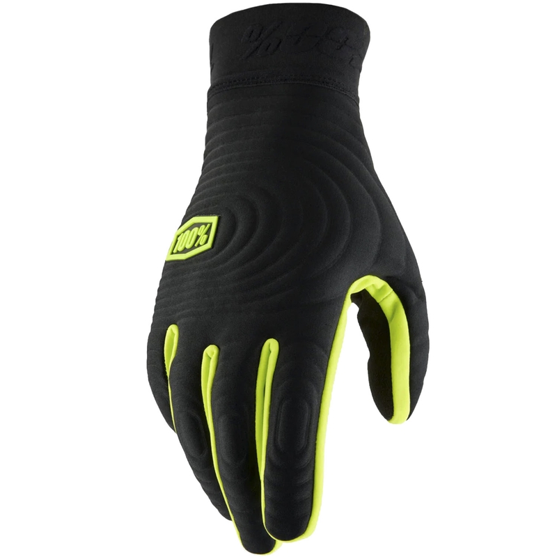 Rękawice motocrossowe 100% - USA BRISKER EXTREME fluo żółto-czarne