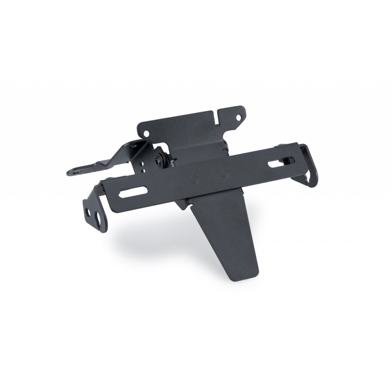 Adjustable license support PUIG black