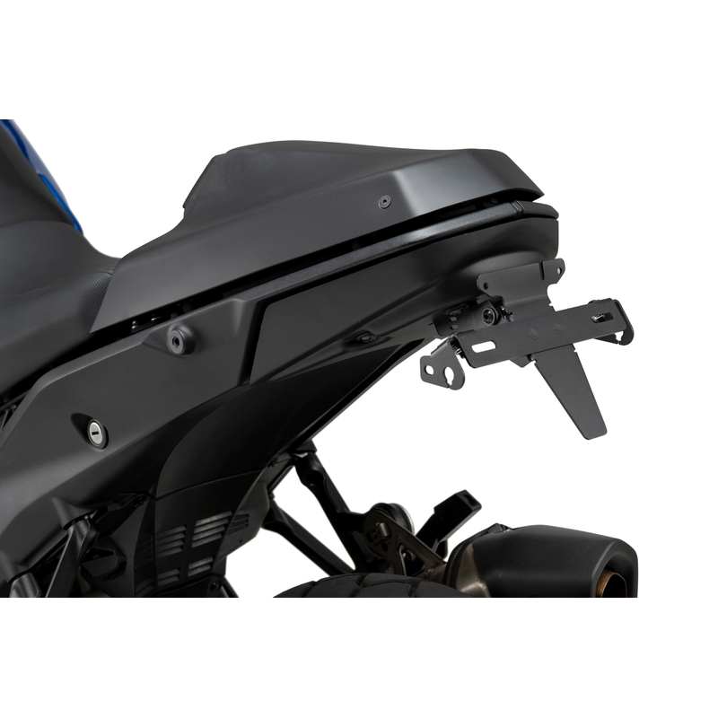 Adjustable license support PUIG black