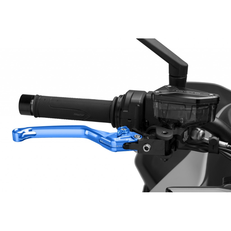 Brake lever without adapter PUIG 4.0 long blue/blue