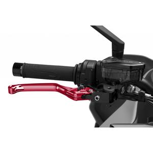 Brake lever without adapter PUIG 4.0 4120RN long red/black