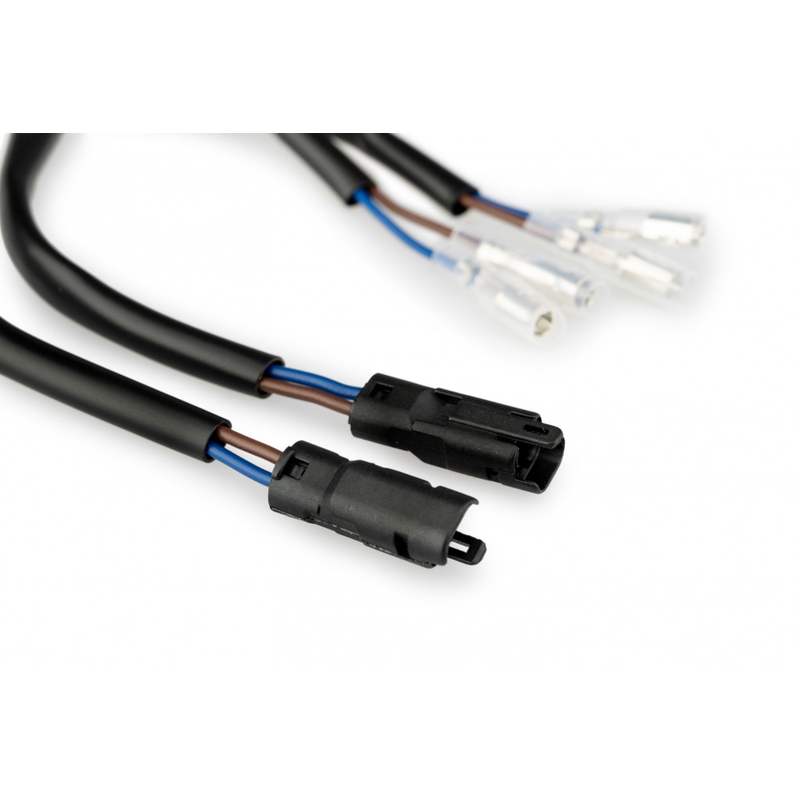 Plug&Play wiring kit for turn signals PUIG black