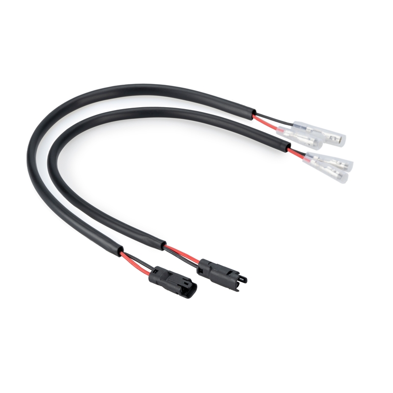 Plug&Play wiring kit for turn signals PUIG black