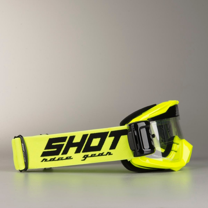 Gogle Shot Assault Roll-Off fluo żółte