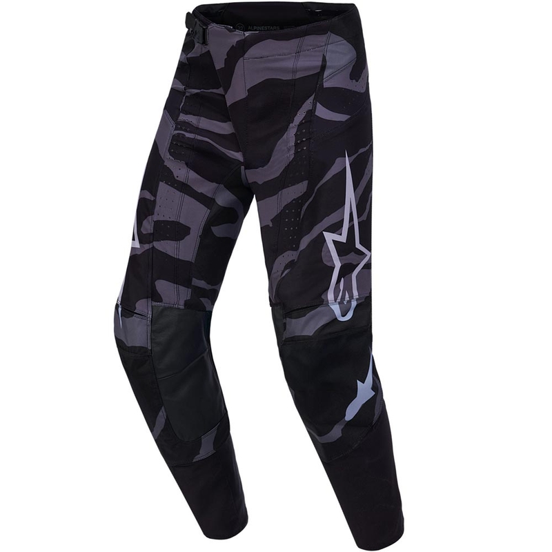 Spodnie motocrossowe Alpinestars Techstar w limitowanej edycji Beast Coast w kolorze szaro-czarno-pomarańczowym
