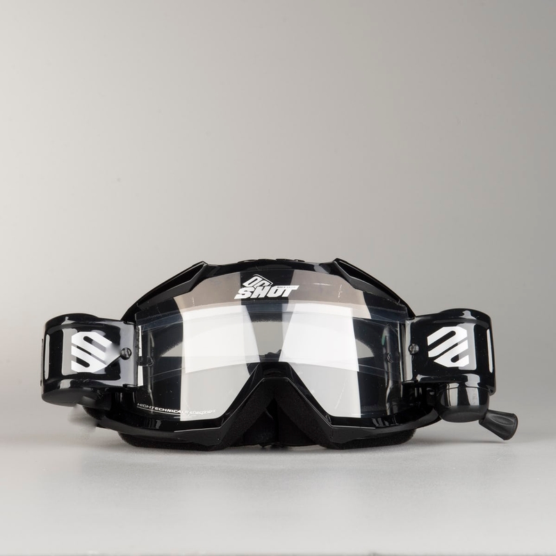 Gogle Shot Assault Roll-Off czarne