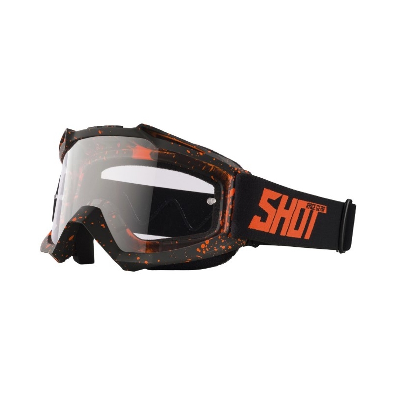 Gogle Shot Assault Drop fluo pomarańczowe