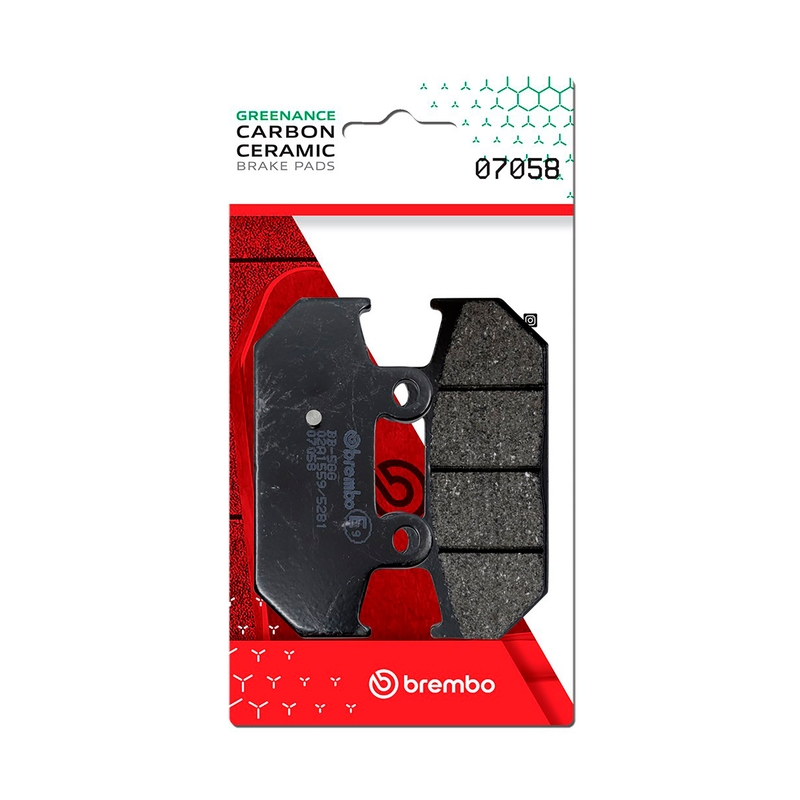 Brake pads BREMBO CC SCOOTER for SUZUKI AN 400 Burgman 2007-2023, SUZUKI AN 650 Burgman / Executive 2002-2020