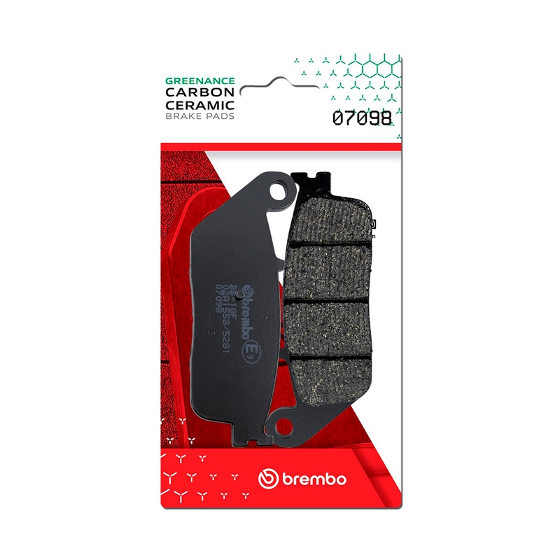 Brake pads BREMBO CC SCOOTER for KYMCO Xciting 500 2004-2015, KYMCO Xciting 400 / S / VS 2012-2014