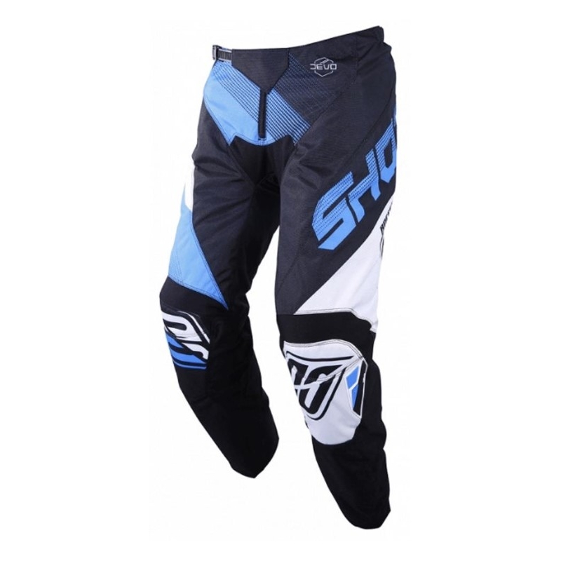 Motokrosowe spodnie Shot DEVO Ultimate czarno-niebieskie