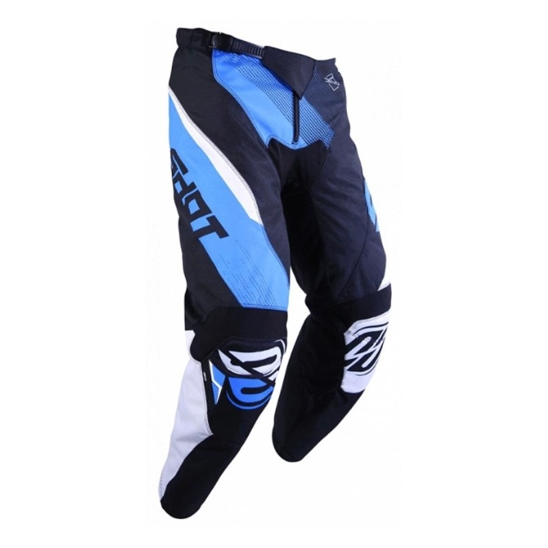 Motokrosowe spodnie Shot DEVO Ultimate czarno-niebieskie