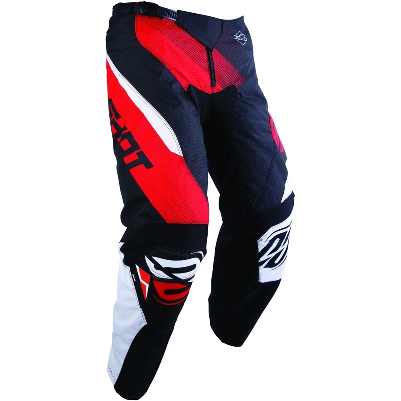 Motocrossowe spodnie Shot DEVO Ultimate czarno-czerwone wyprzedaż