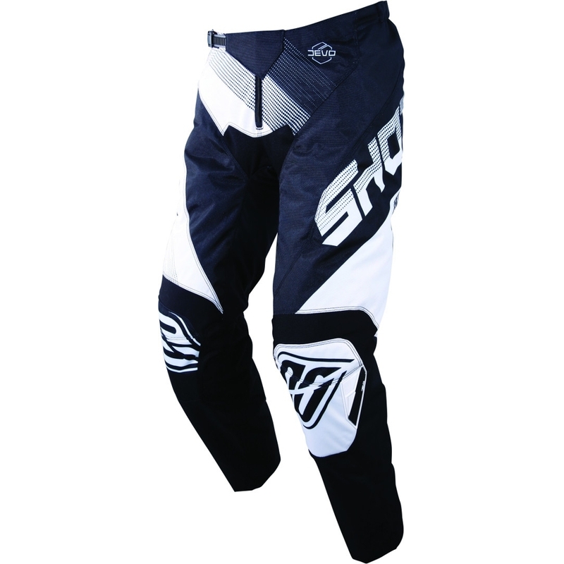 Motocrossowe spodnie Shot DEVO Ultimate czarno-białe wyprzedaż