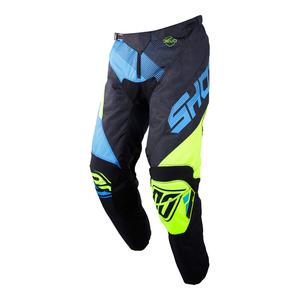 Motocrossowe spodnie Shot DEVO Ultimate niebiesko-fluo żółte wyprzedaż