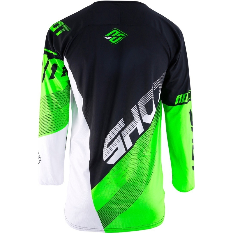 Motokrosowa bluza Shot DEVO Ultimate czarno-fluo zielona