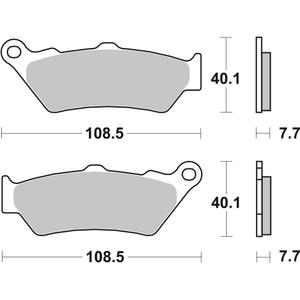 Brake pads BREMBO 07BB0306 CC ROAD