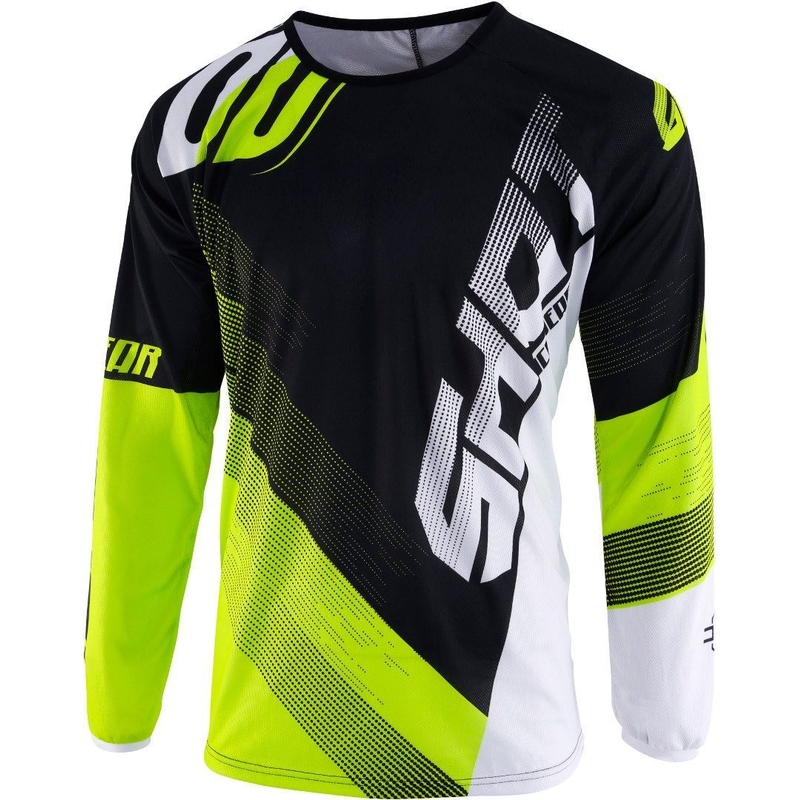 Motokrosowa bluza Shot DEVO Ultimate czarno-fluo żółta
