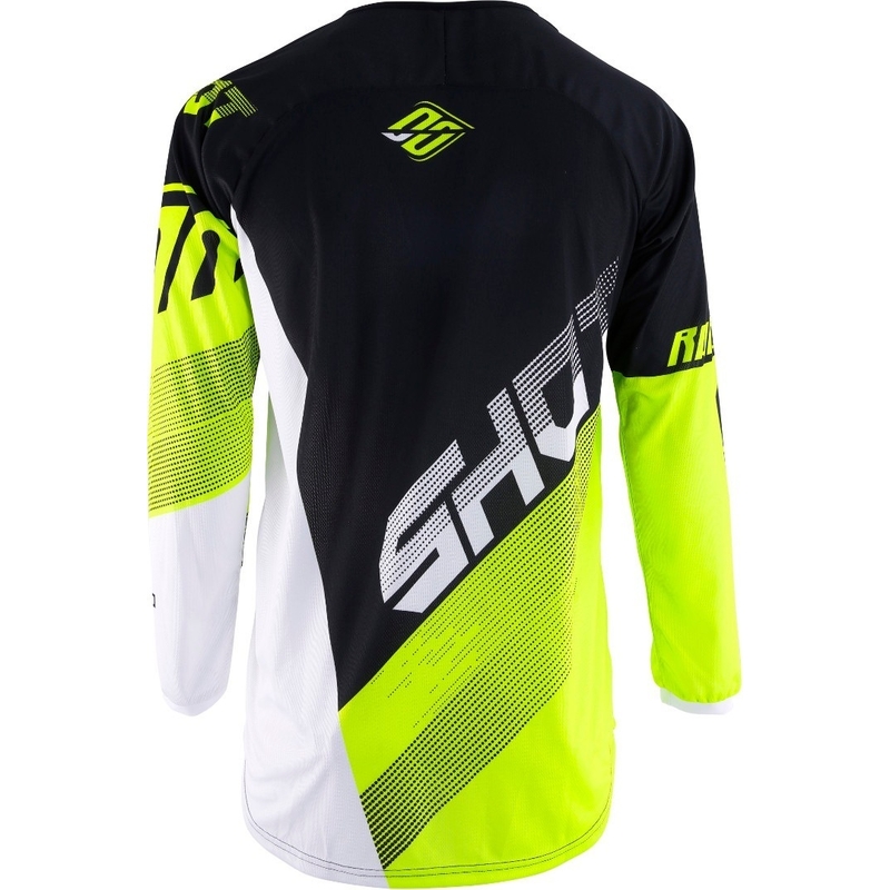 Motokrosowa bluza Shot DEVO Ultimate czarno-fluo żółta