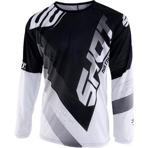 Motocrossowa koszulka Shot DEVO Ultimate czarno-biała wyprzedaż