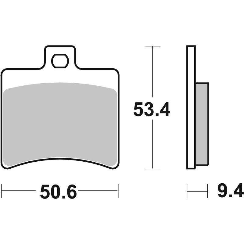 Brake pads BREMBO CC SCOOTER