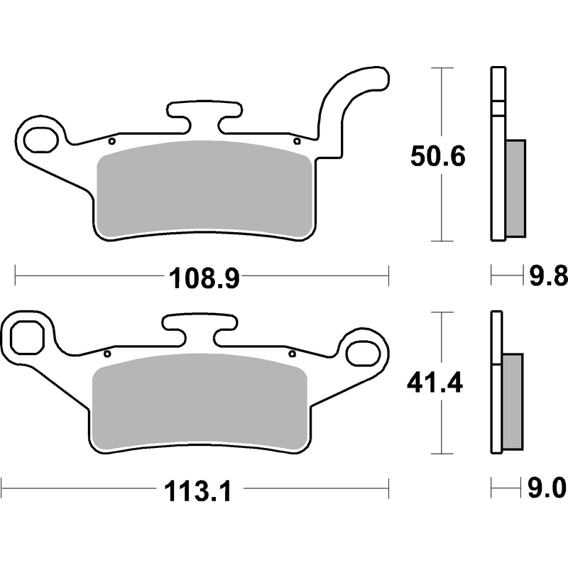 Brake pads BREMBO CC SCOOTER
