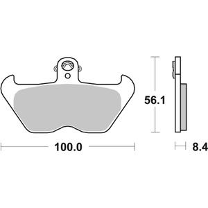 Brake pads BREMBO 07BB24SA