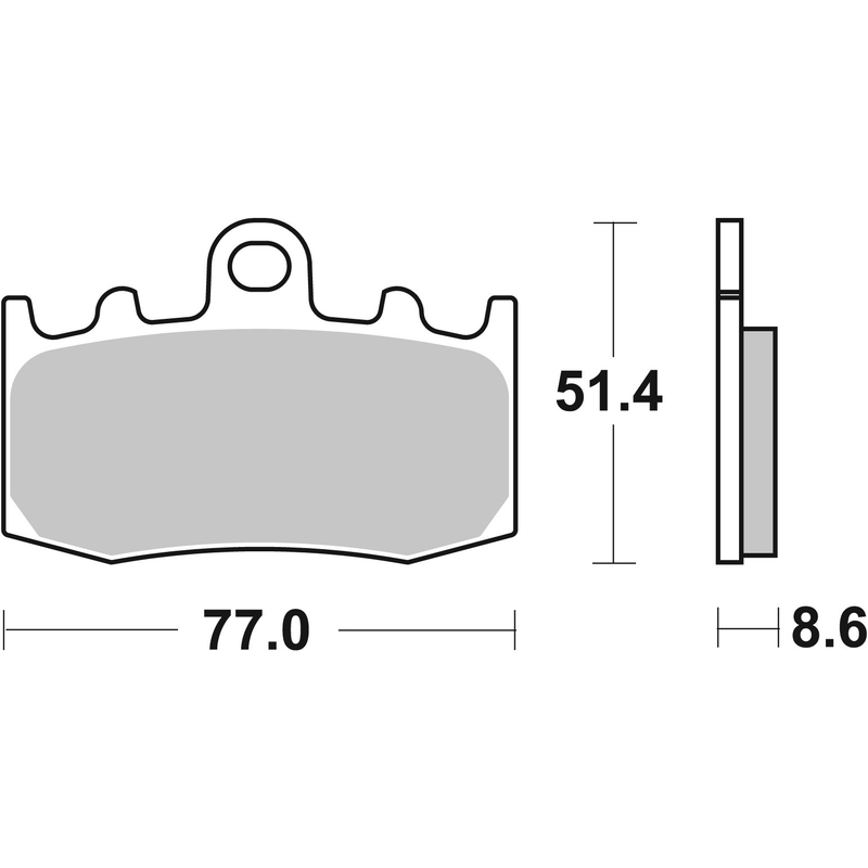 Brake pads BREMBO
