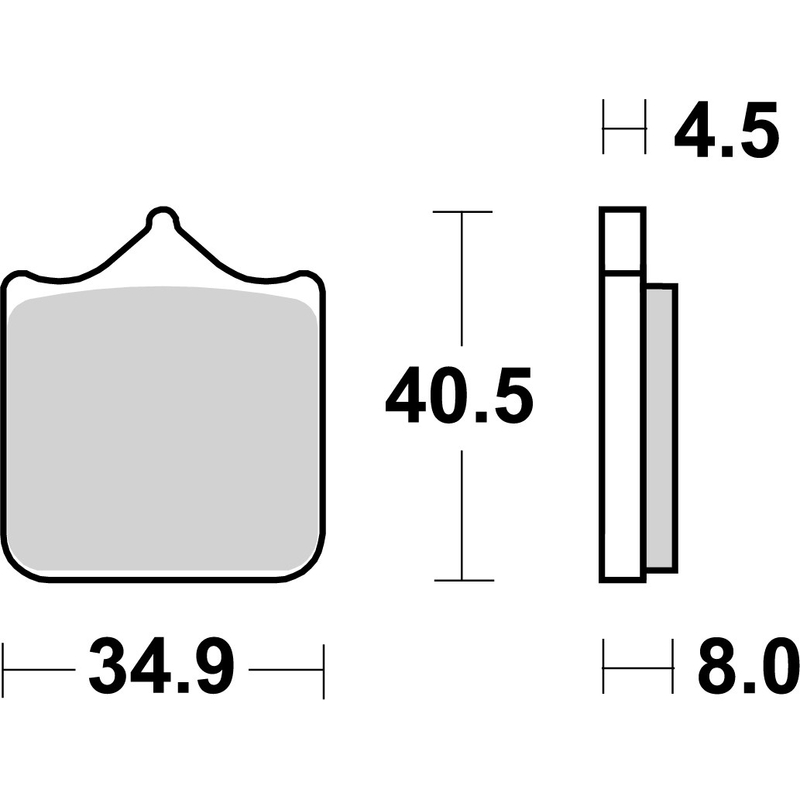 Brake pads BREMBO