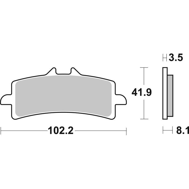 Brake pads BREMBO