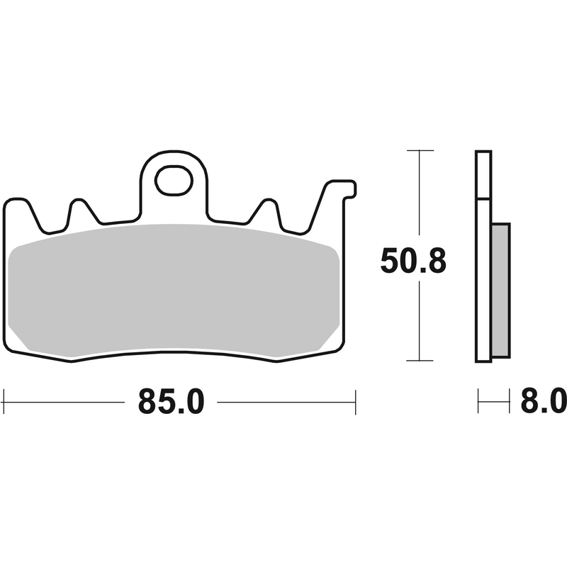 Brake pads BREMBO