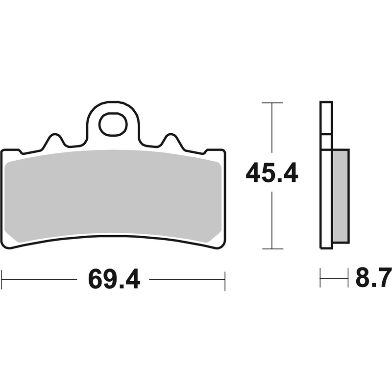 Brake pads BREMBO