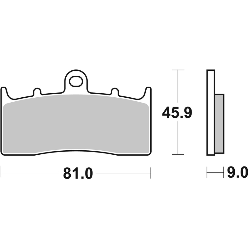 Brake pads BREMBO