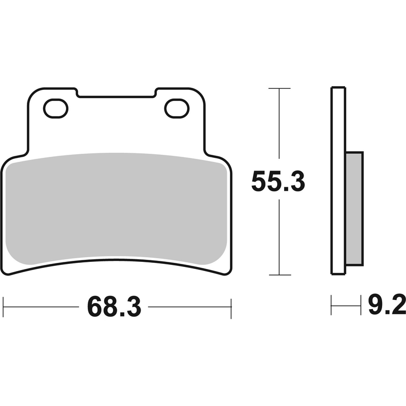 Brake pads BREMBO