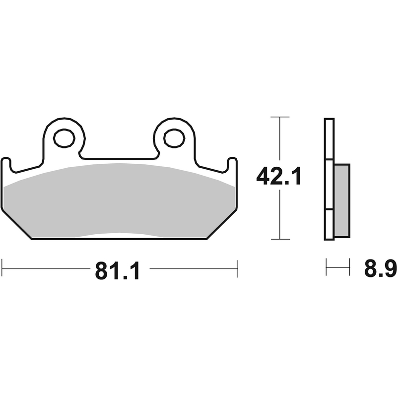 Brake pads BREMBO