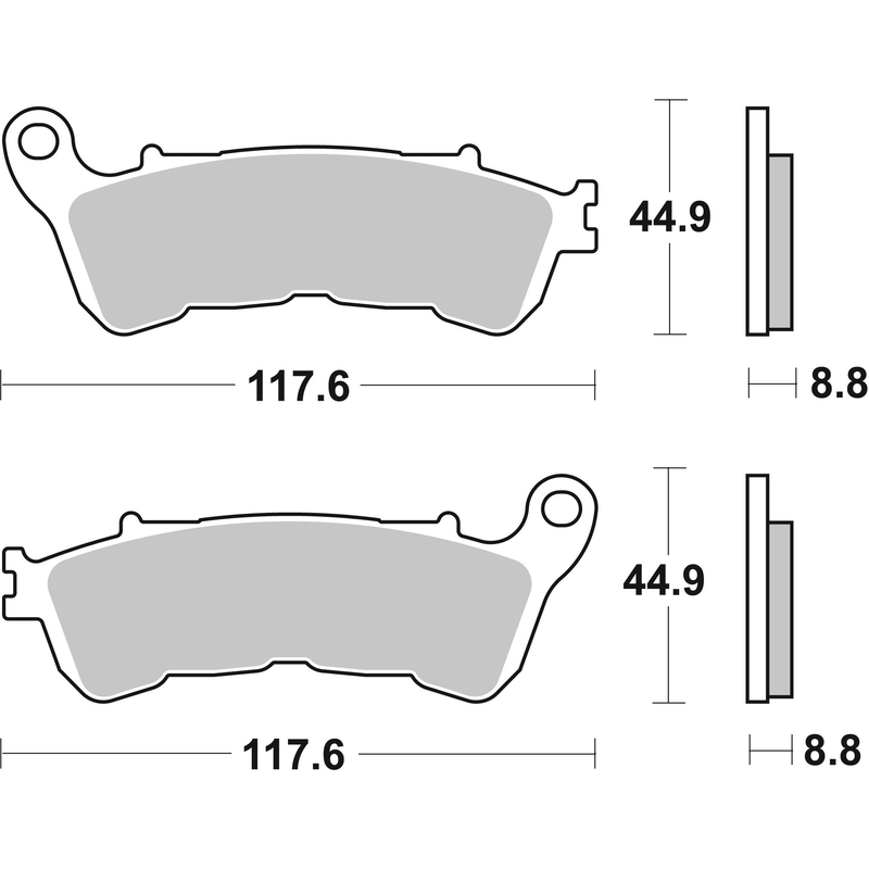 Brake pads BREMBO