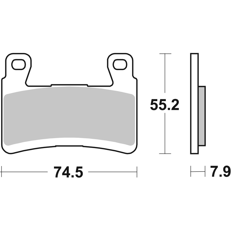 Brake pads BREMBO