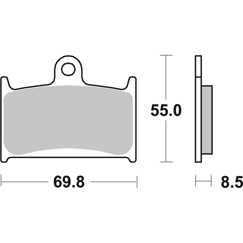 Brake pads BREMBO