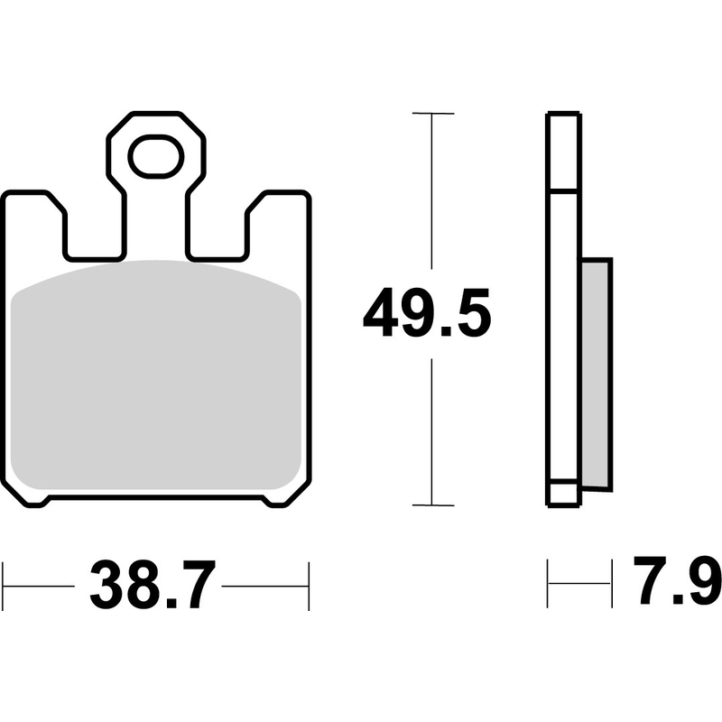 Brake pads BREMBO