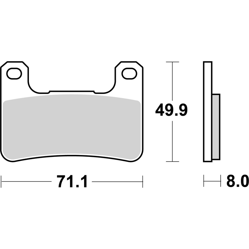 Brake pads BREMBO
