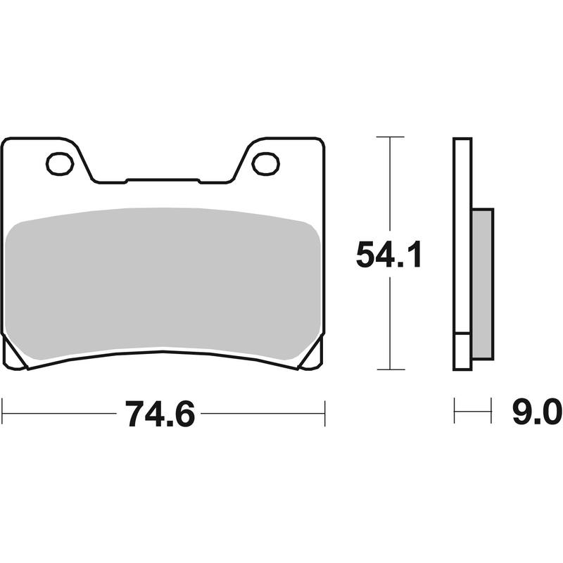 Brake pads BREMBO