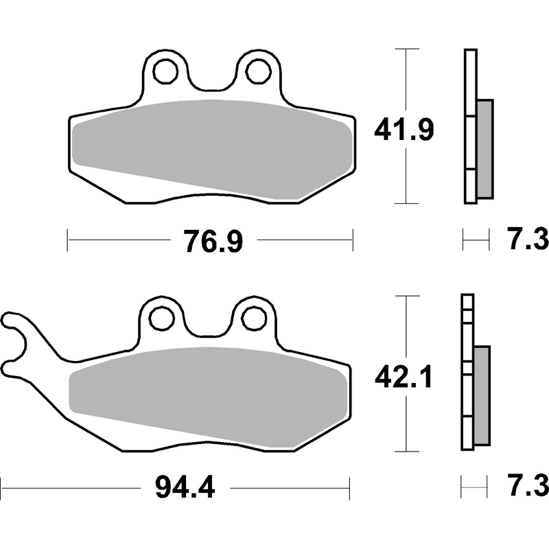 Brake pads BREMBO