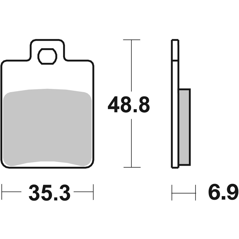 Brake pads BREMBO