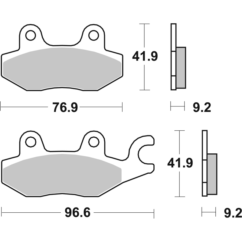 Brake pads BREMBO