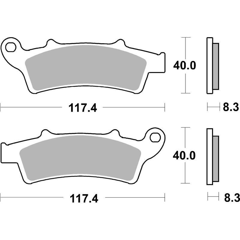 Brake pads BREMBO