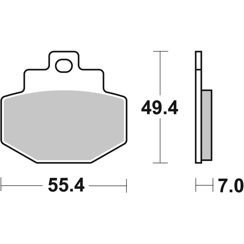 Brake pads BREMBO