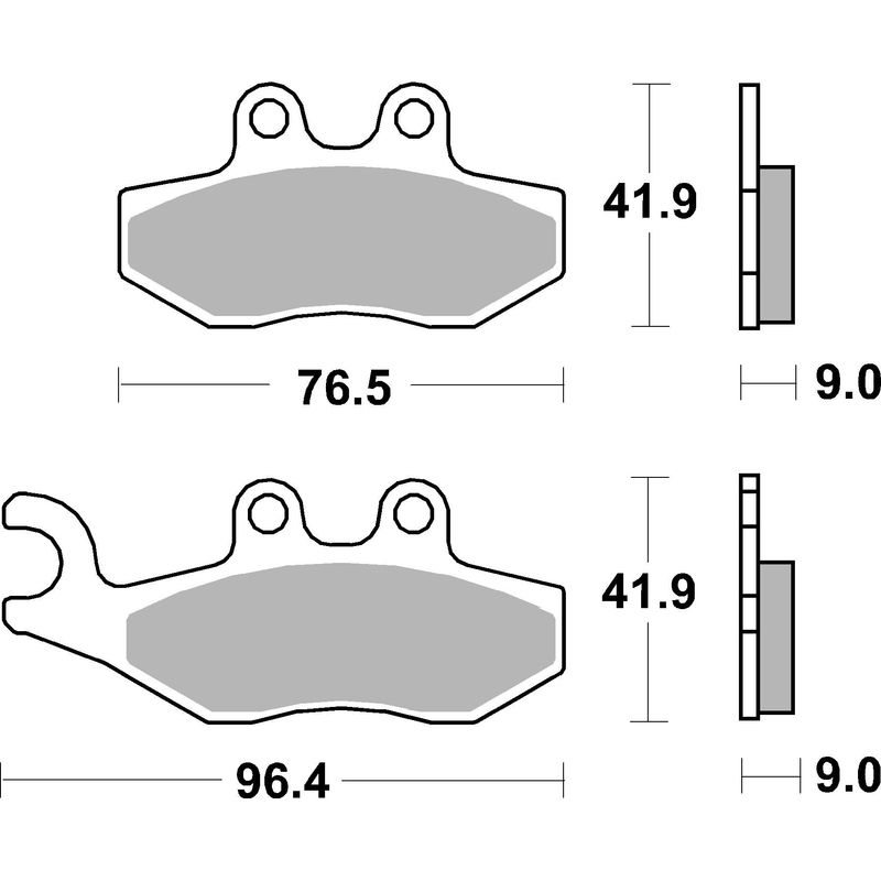 Brake pads BREMBO