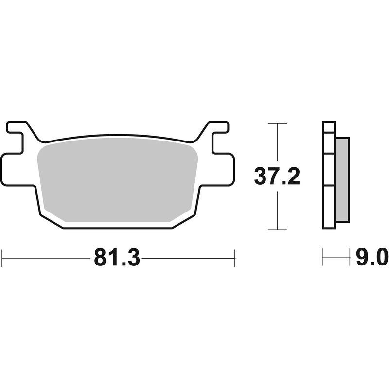 Brake pads BREMBO