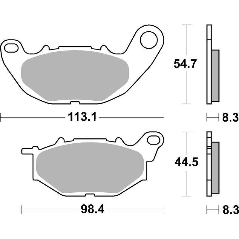 Brake pads BREMBO CC ROAD