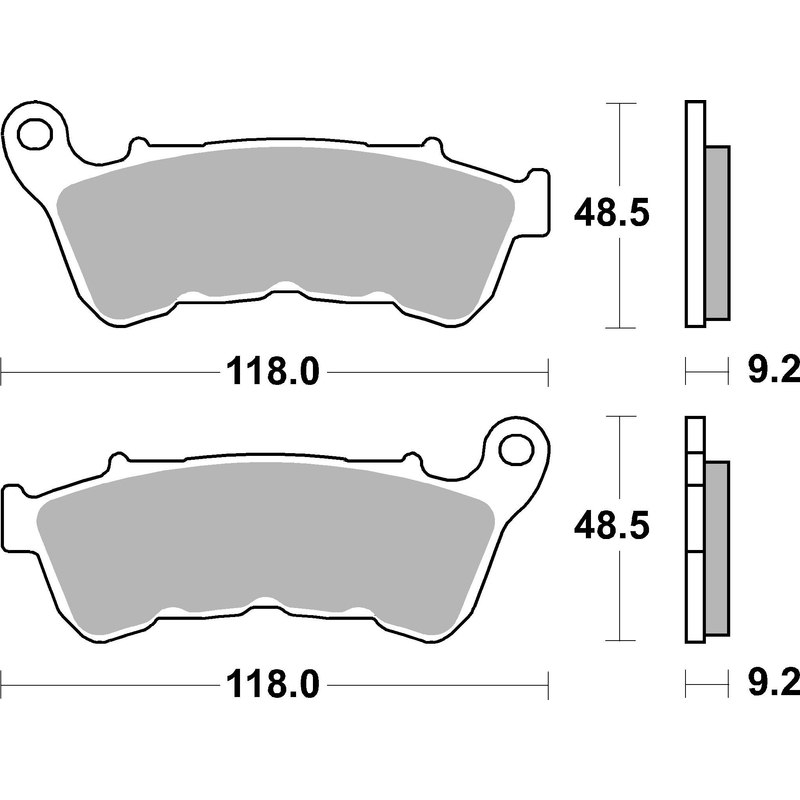Brake pads BREMBO
